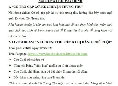 Gặp Gỡ Cô Trò Kể Chuyện Trung Thu