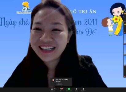 “Tết” nhà giáo Montessori: Tri ân online vẫn ấm áp!